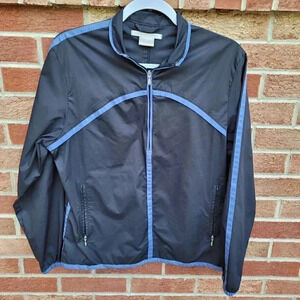 Nike Golf Black Wind Breaker 1/4 Zip Women's Size Medium